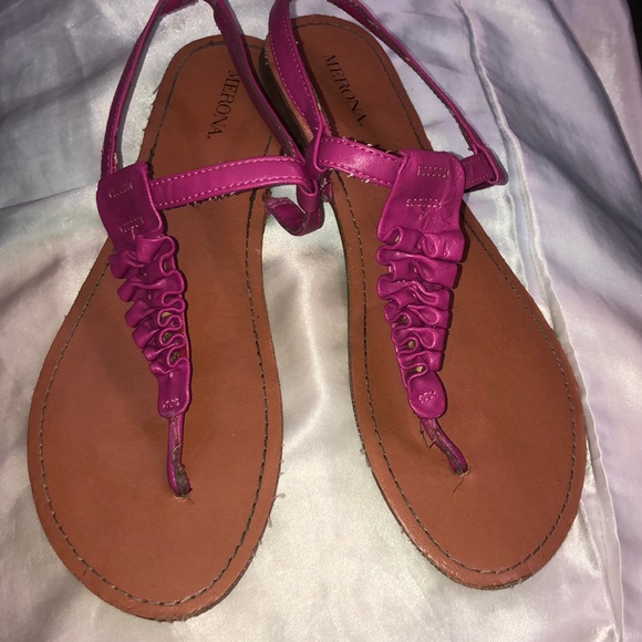 Target Shoes Hot Pink Sandals Poshmark